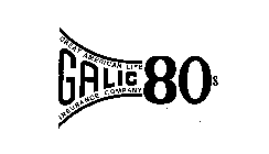 GALIC 80S GREAT AMERICAN LIFE INSURANCE COMPANY