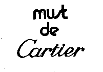 MUST DE CARTIER