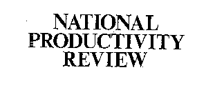 NATIONAL PRODUCTIVITY REVIEW