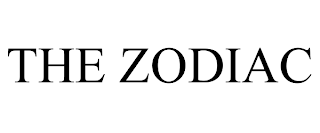 THE ZODIAC