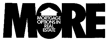 MORE MORTAGE OPTIONS IN REAL ESTATE.