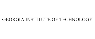 GEORGIA INSTITUTE OF TECHNOLOGY