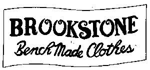 BROOKSTONE BENCH MADE CLOTHES
