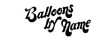 BALLOONS BY NAME
