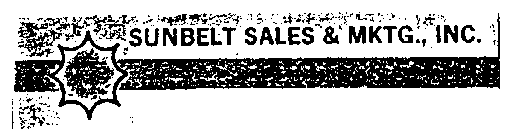 SUNBELT SALES & MKTG., INC.