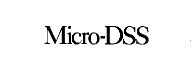 MICRO-DSS