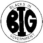 BLACKS IN BIG GOVERNMENT