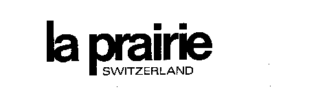 LA PRAIRIE SWITZERLAND