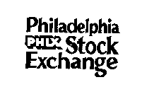 PHILADELPHIA PHLX STOCK EXCHANGE
