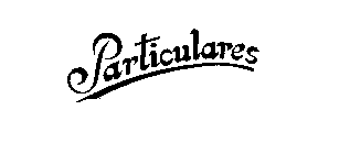 PARTICULARES