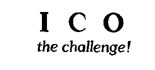 ICO THE CHALLENGE!
