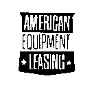 AMERICAN EQUIPMENT LEASING