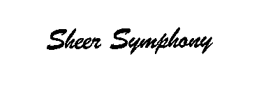 SHEER SYMPHONY