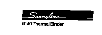 SWINGLINE 6140 THERMAL BINDER