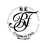 M.E. RF CREATION DE PARIS