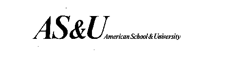 AS&U AMERICAN SCHOOL & UNIVERSITY