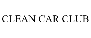 CLEAN CAR CLUB