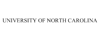 UNIVERSITY OF NORTH CAROLINA