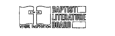VERBAL INSPIRATION BAPTIST LITERATURE BOARD