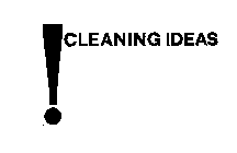 ! CLEANING IDEAS