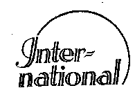INTER NATIONAL
