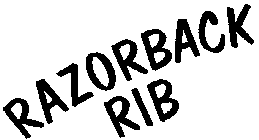 RAZORBACK RIB