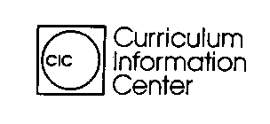 CIC CURRICULUM INFORMATION CENTER