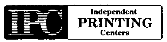 IPC INDEPENDENT PRINTING CENTERS