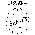 BARRY'S BAKERY MIXES SINCE 1926