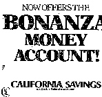 BONANZA MONEY ACCOUNT!