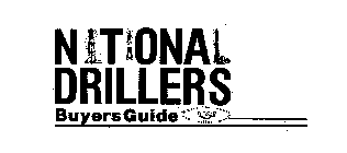 NATIONAL DRILLERS BUYERS GUIDE 