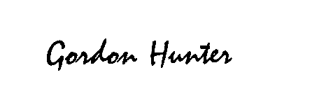 GORDON HUNTER