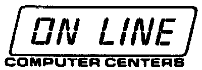 ON LINE COMPUTER CENTERS