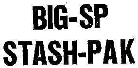 BIG-SP STASH-PAK