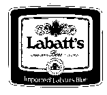 LABATT'S CANADIAN BEER PILSENER IMPORTED LABATT'S BLUE