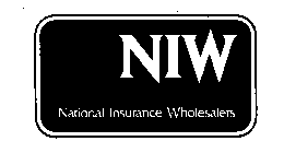 NATIONAL INSURANCE WHOLESALERS/NIW
