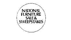 NATIONAL FURNITURE SALE & SWEEPSTAKES
