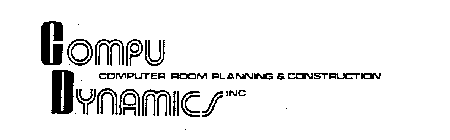 COMPU DYNAMICS INC COMPUTER ROOM PLANNING & CONSTRUCTION