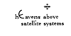 HEAVENS ABOVE SATELLITE SYSTEMS