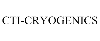 CTI-CRYOGENICS