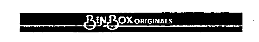 BIN BOX ORIGINALS