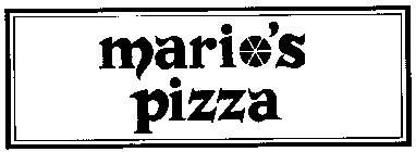 MARIO'S PIZZA