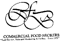 C F B COMMERCIAL FOOD BROKERS