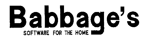 BABBAGE'S SOFTWARE FOR THE HOME