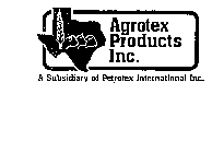 AQROTEX PRODUCTS INC. A SUBSIDIARY OF PETROTEX INTERNATIONAL INC.