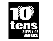10 TENS SUPPLY OF AMERICA