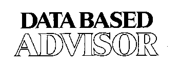 DATA BASED ADVISOR