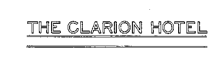 THE CLARION HOTEL