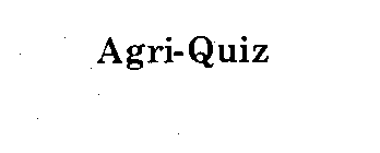AGRI-QUIZ