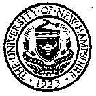 THE UNIVERSITY OF NEW HAMPSHIRE 1923